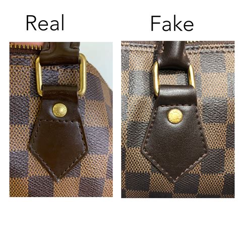 how to spot a fake louis vuitton damier purse|louis vuitton damier speedy 35.